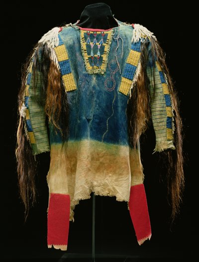 Männerhemd, Cheyenne, ca. 1860 von American School
